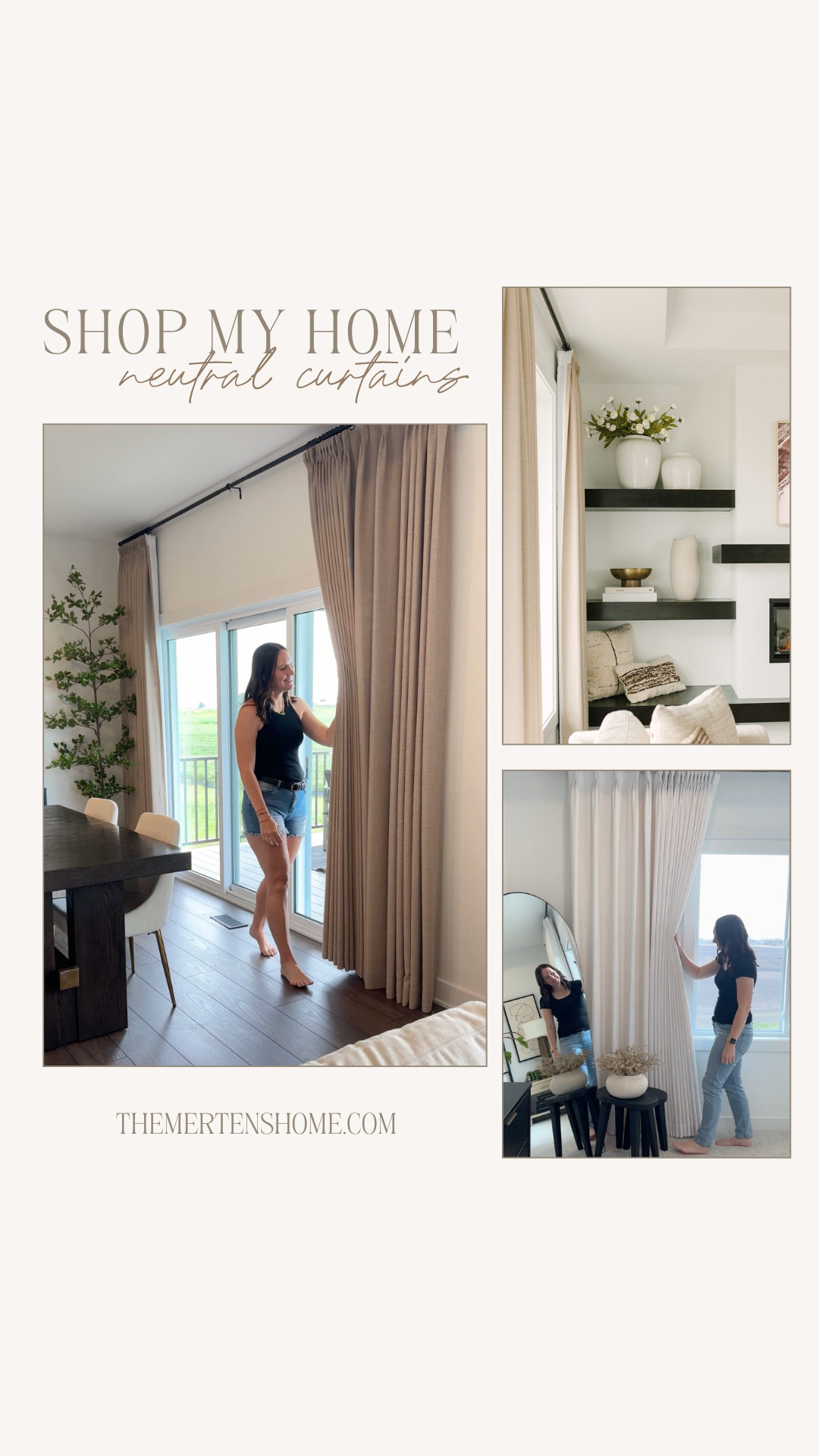 These curtains completely changed the feel of each space 🤍 Neutral, timeless, and go with everything. Even better - they're on sale now! 

 

#LTKHome #LTKSaleAlert