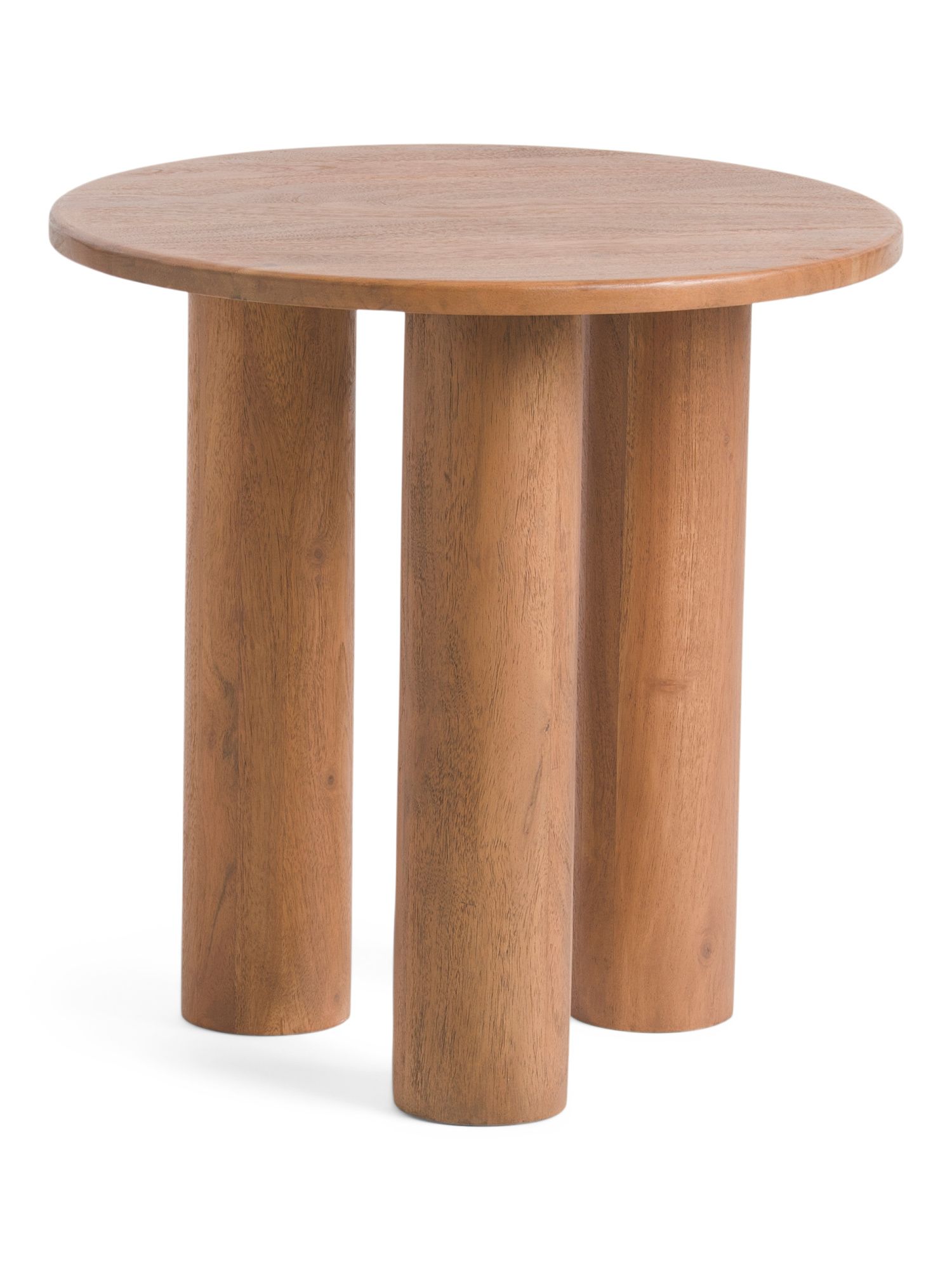 Round Leg Wooden Side Table | Marshalls