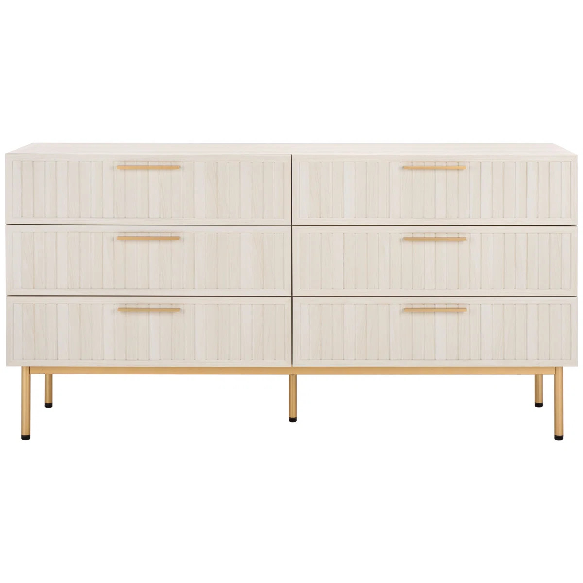 Starns 63.1'' W 6 - Drawer Dresser | Wayfair North America