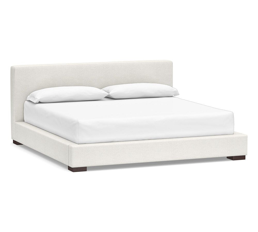 Carmel Low Upholstered Bed | Pottery Barn (US)