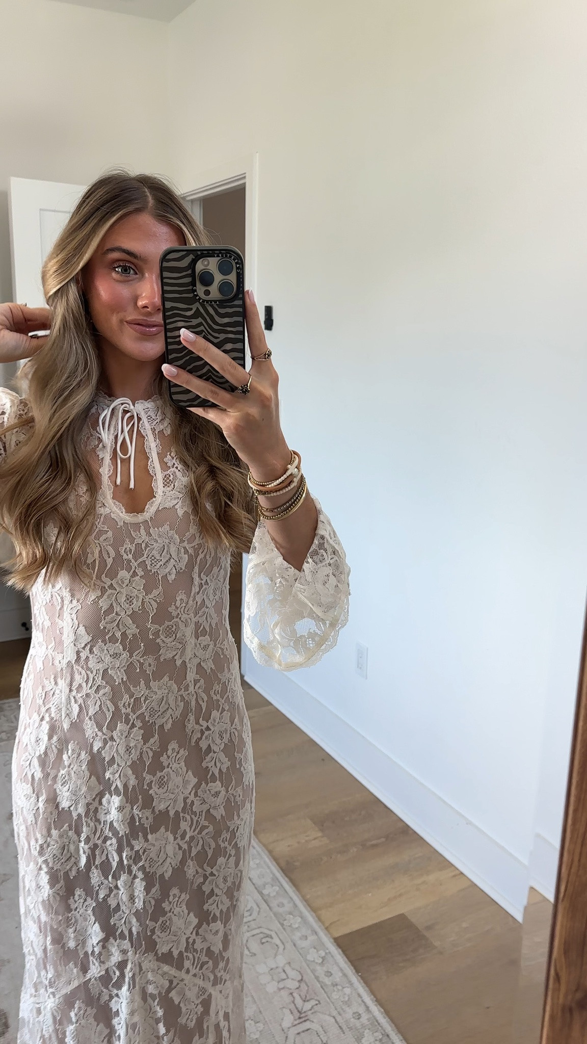 The dress I wore for our engagement pictures and courthouse marriage! x REVOLVE Grace Gown in Ivory Stone Cold Fox size xs it has a detachable slip underneath I would size up if you’re in between sizes but the lace is stunning.
@Revolve

#LTKootd #LTKWedding #LTKdayinmylife