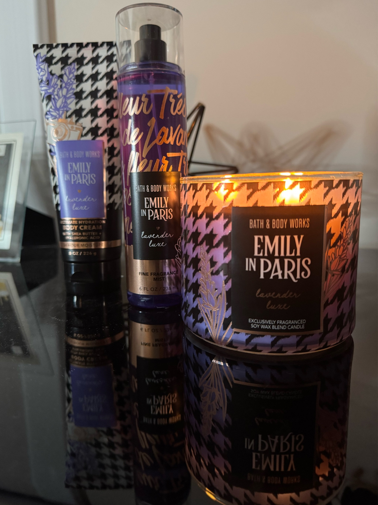 Emily in Paris Collection in Bath & Body Works smells so delicious….BUT Lavender Luxe is my favorite. It smells absolutely divine! 💜

#LTKSaleAlert #LTKSeasonal #LTKHoliday