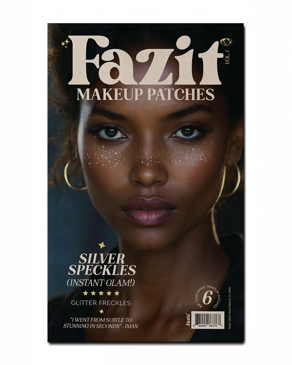 Makeup Patches - Silver Stardust Speckles | ban.do