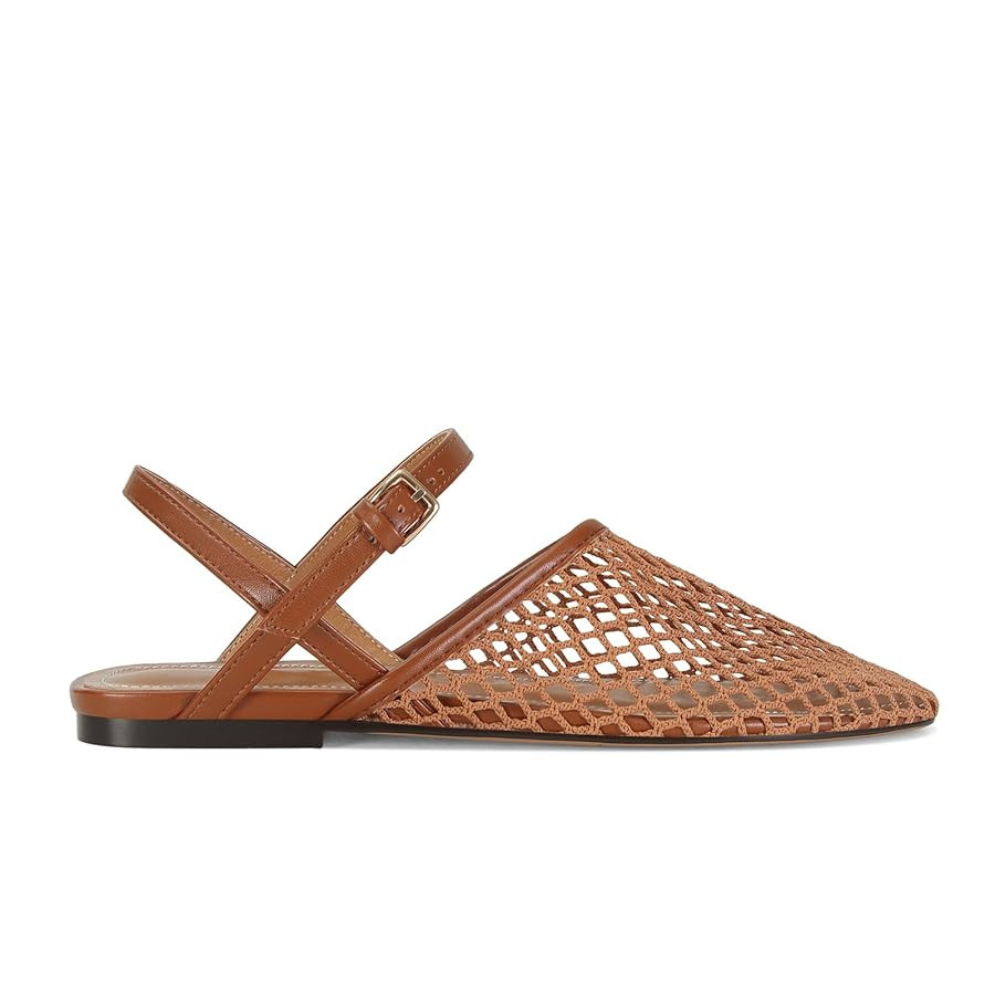 GTBINGGO Mesh Ballet Flats for Women Square Toe Mary Jane Flats Ballerina Shoes Dressy Comfortabl... | Amazon (US)