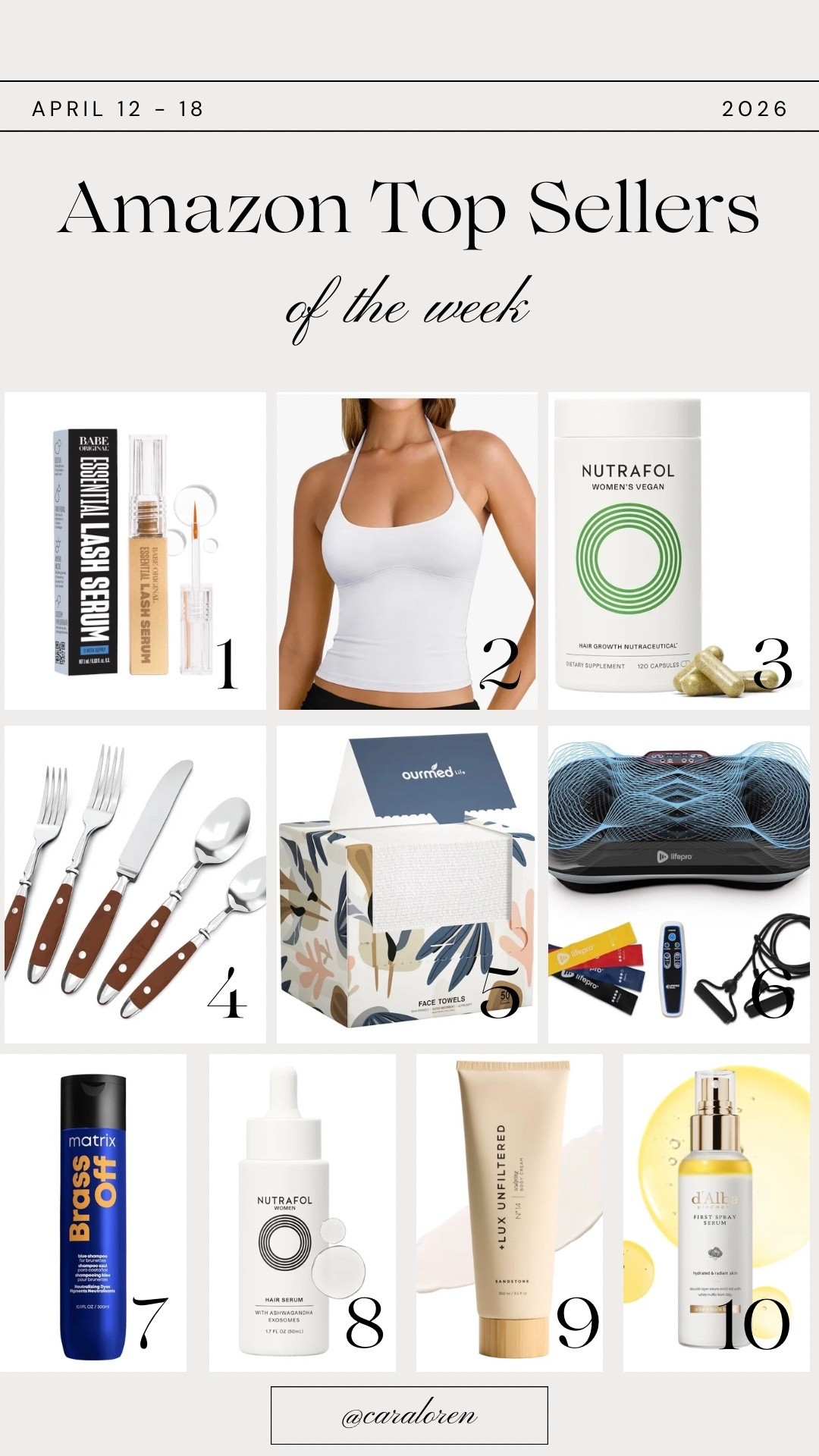 Last week’s Amazon best sellers!

#LTKBeauty #LTKootd