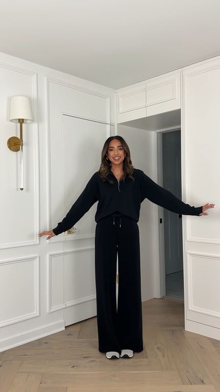 My favorite lounge set just restocked in black!! I’m wearing Size Small half zip, Small Tall pants (I’m 5’8”), fit is relaxed. Use Code NENAXSPANX to save! 


Lounge wear 
Travel outfit
Errands outfit 
Comfy outfit 

#LTKstyletip #LTKtravel
