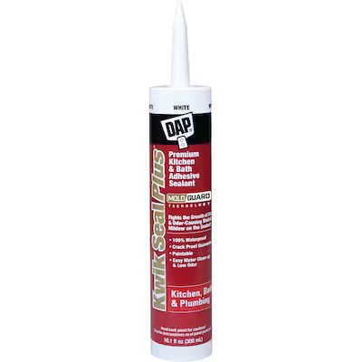DAP Kwik Seal Plus 10-oz White Paintable Latex Caulk | Lowe's