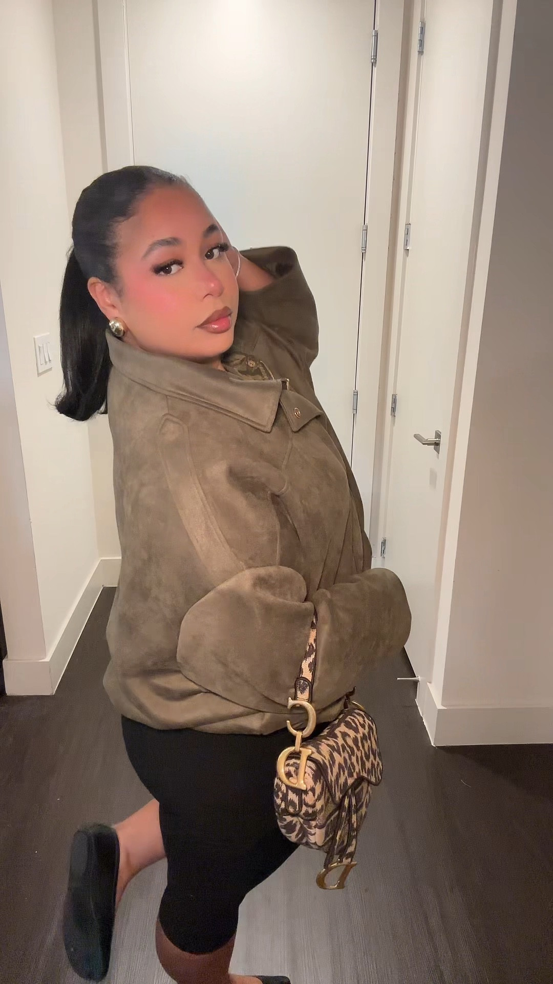 Exact jacket is Harlowe oversized suede bomber in the color Olive from Fashion Nova! 



#LTKootd #LTKMidsize