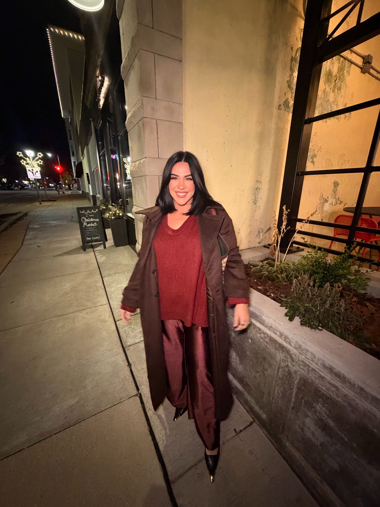 Size L in both but I could do M in sweater. The perfect little winter outfit for date night or girls night or even a holiday look! 

#LTKSeasonal #LTKMidsize #LTKHoliday