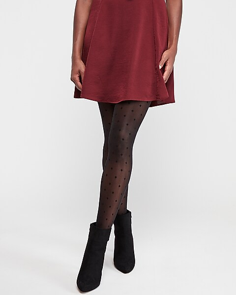 Swiss Dot Full Tights | Express