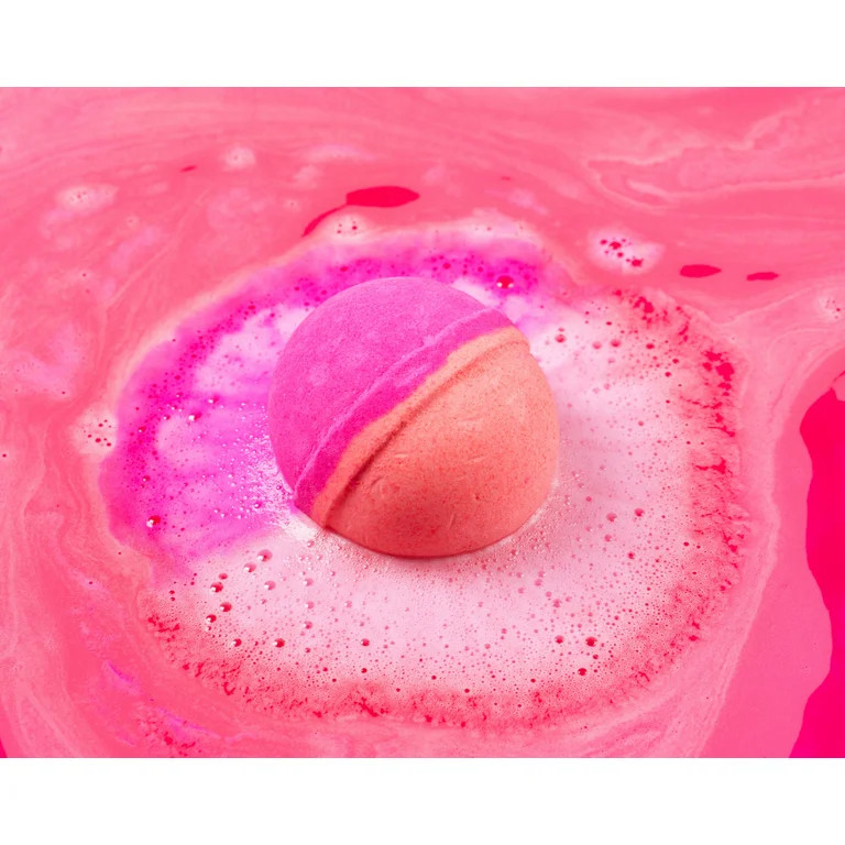 Hi Peach Layne Berry Bougie Hot Pink and Peach Bath Bomb with Prize, 4.5 oz. - Walmart.com | Walmart (US)