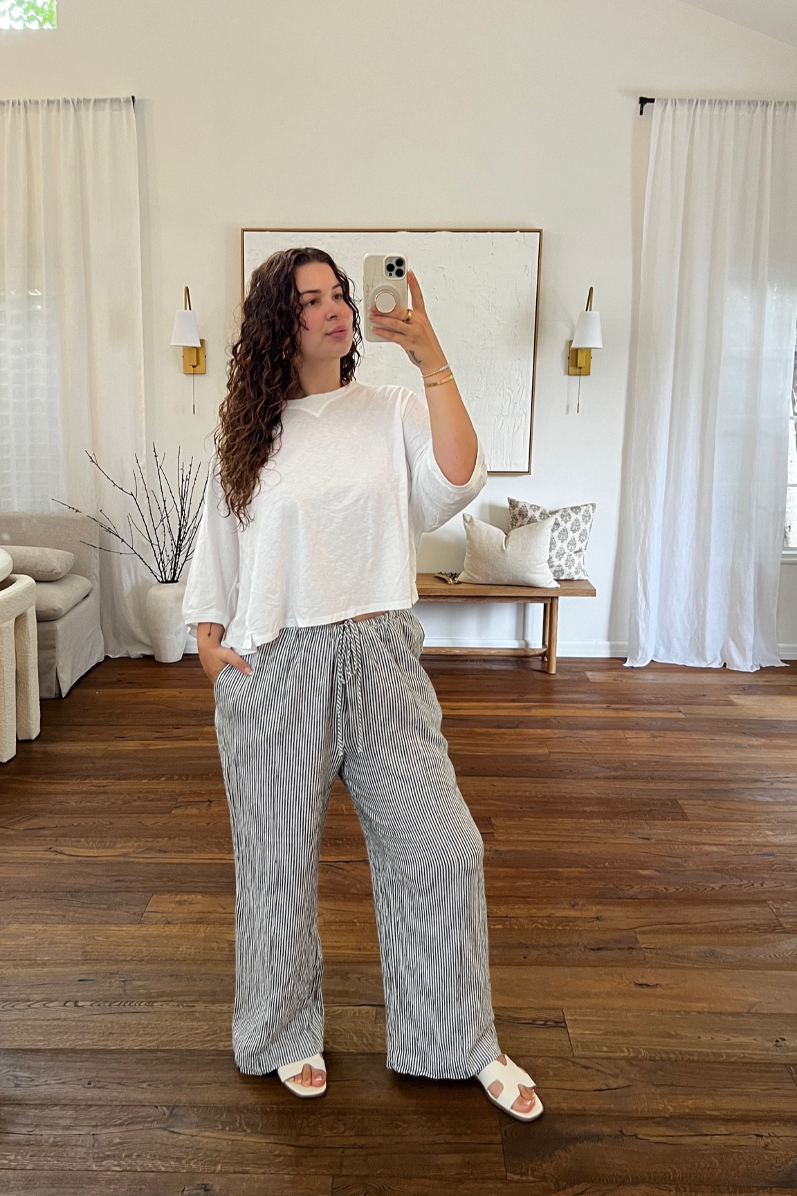 Size XXL in pants
Size L in top 