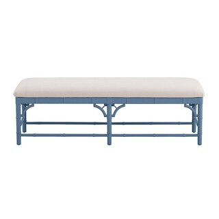 Dayna Bench with Sandberg Parchment Seat | Ballard Designs, Inc.