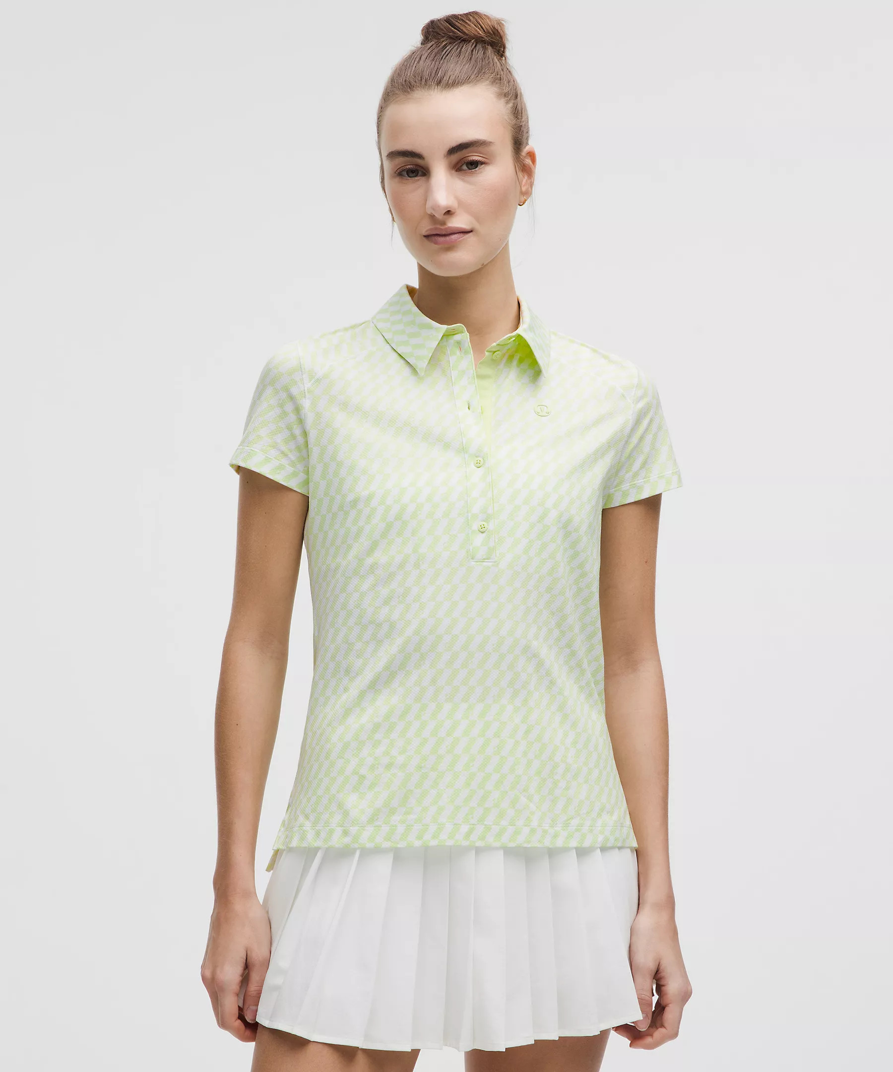 Quick-Dry Short-Sleeve Polo Shirt *Straight Hem | Women's Polo Shirts | lululemon | Lululemon (US)