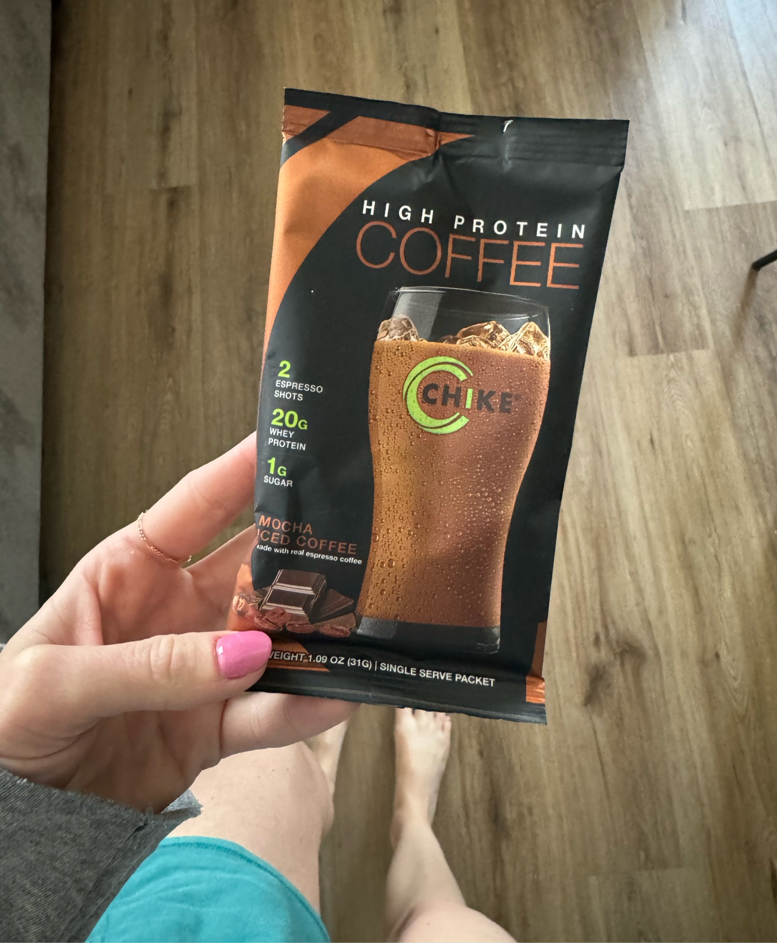 Ran out of coffee but remembered I had this packet - Came in handy and wasn’t too bad. 

#LTKfamily #LTKfitness