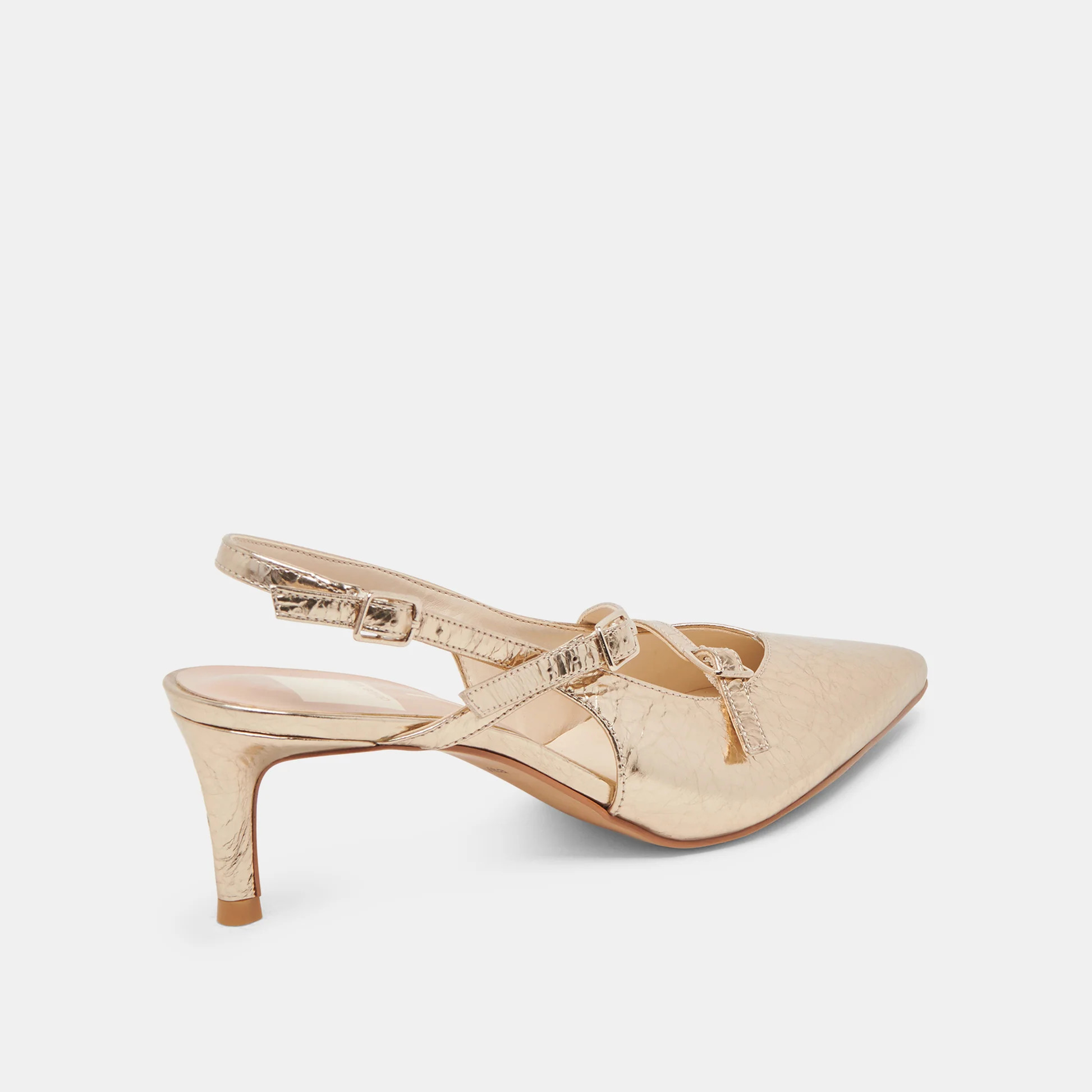 Pamla Mid Wide Heels | DolceVita.com