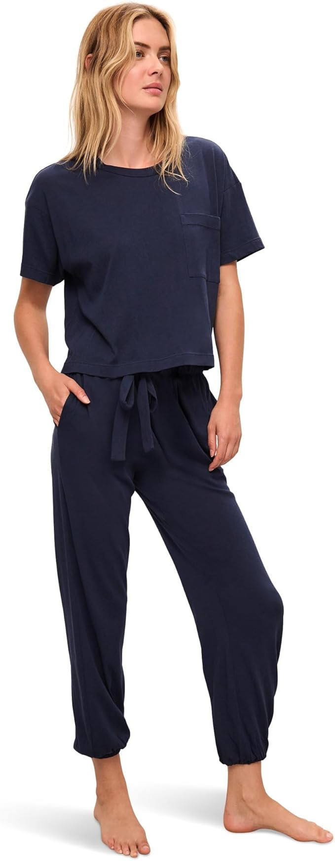 Eberjey Women's Aloe Infused Cotton-The Short Sleeve Tee | Amazon (US)