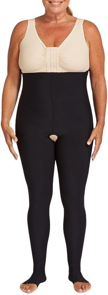 Marena LGLFW Women’s Lipedema Post-Surgical Girdle with FlexFit Comfort Ankle, 17-20 mmHg Compr... | Amazon (US)