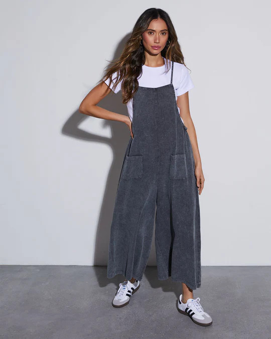 Melinda Relaxed Cotton Jumpsuit | VICI