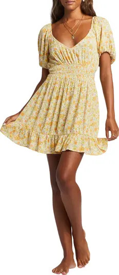 Something Pretty Floral Smocked Dress | Nordstrom