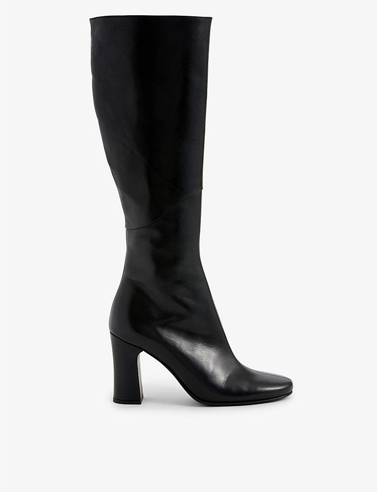 Adelaide heeled knee-high leather boots | Selfridges