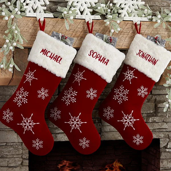 Winter Wonderland Personalized Christmas Stocking | Personalization Mall