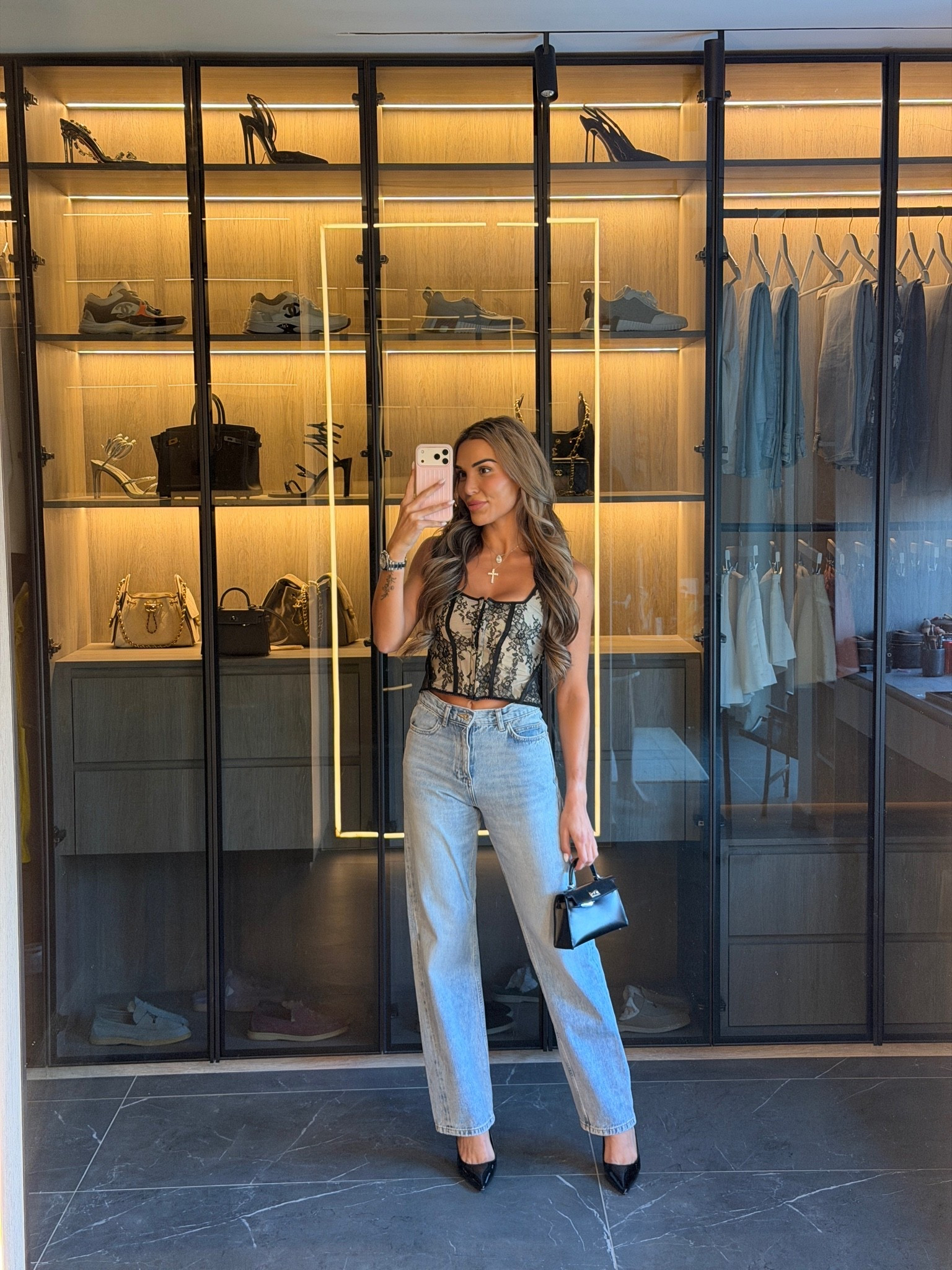 Date night outfit - corset & jeans, effortless & chic

#LTKuk #LTKautumn #LTKpartywear