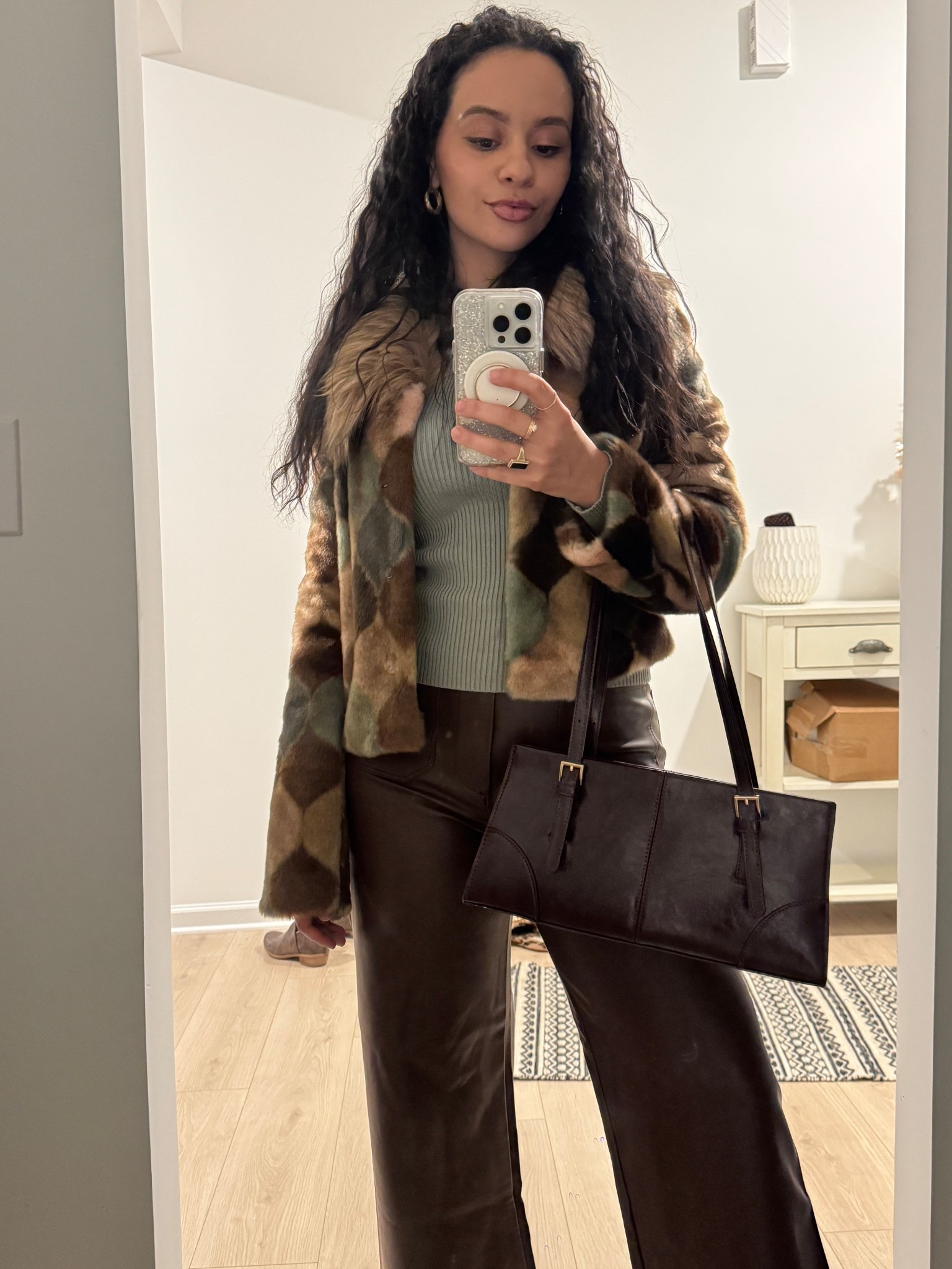 Love this unreal fur jacket to add a fun texture and pattern element- a true statement piece. 

Wearing XS jacket, XS top, 26 pant, TTS shoe

#LTKootd #LTKgrwm #LTKdayinmylife