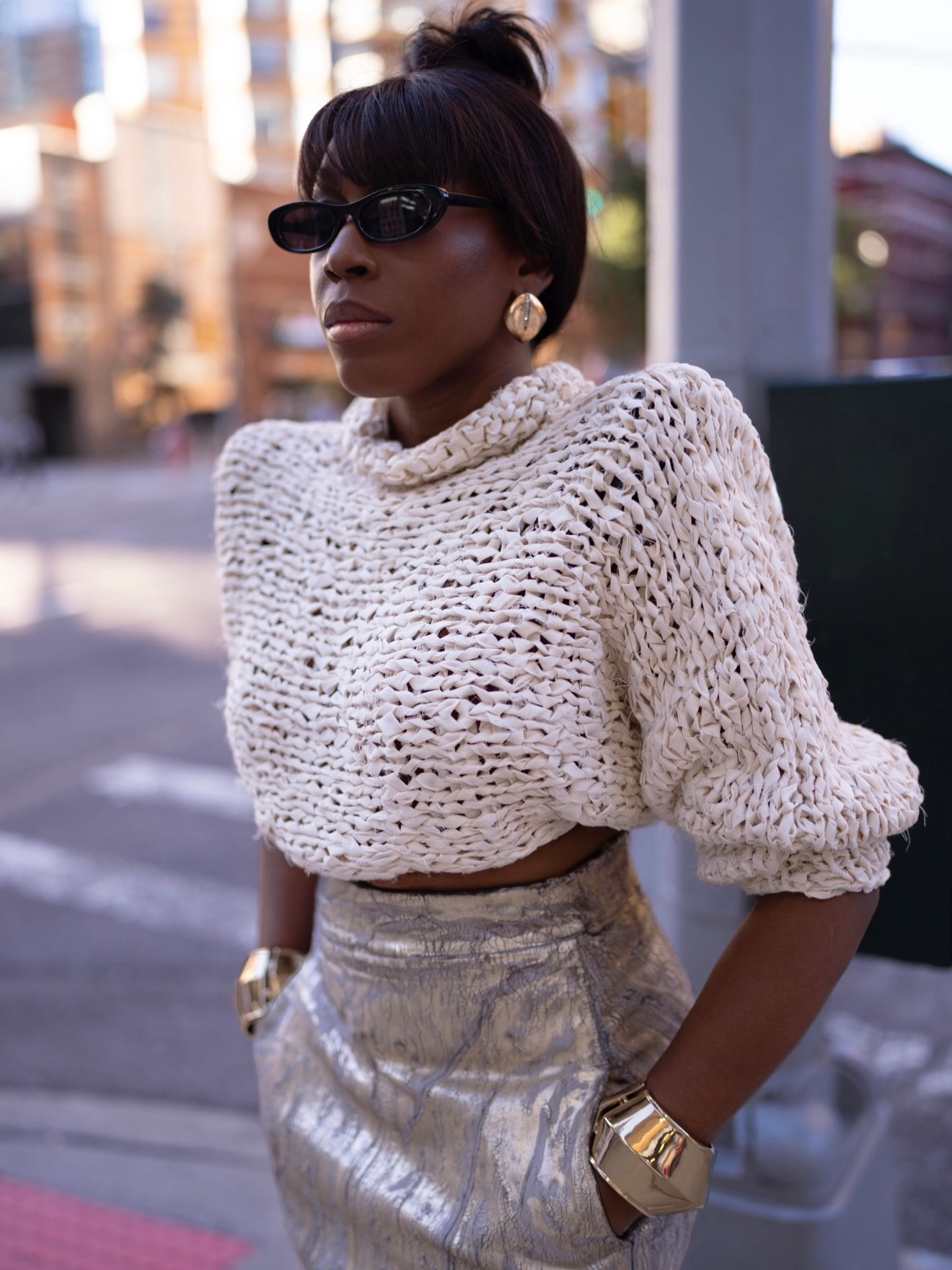 Somewhere along the way, neutrals started coming with instructions. Tailored… minimal… understated… quiet luxury…I get it…..but uhhhh, if you hear the same words enough, they kind of sneak into your taste. 

and I think the only way to block that is to keep checking in with what actually moves you…. Just a thought! 

—
#nyfw NYFW #PersonalStyle #StyleInspiration #FallStyle #OutfitInspiration personal style · developing personal style · finding your style · neutral outfits