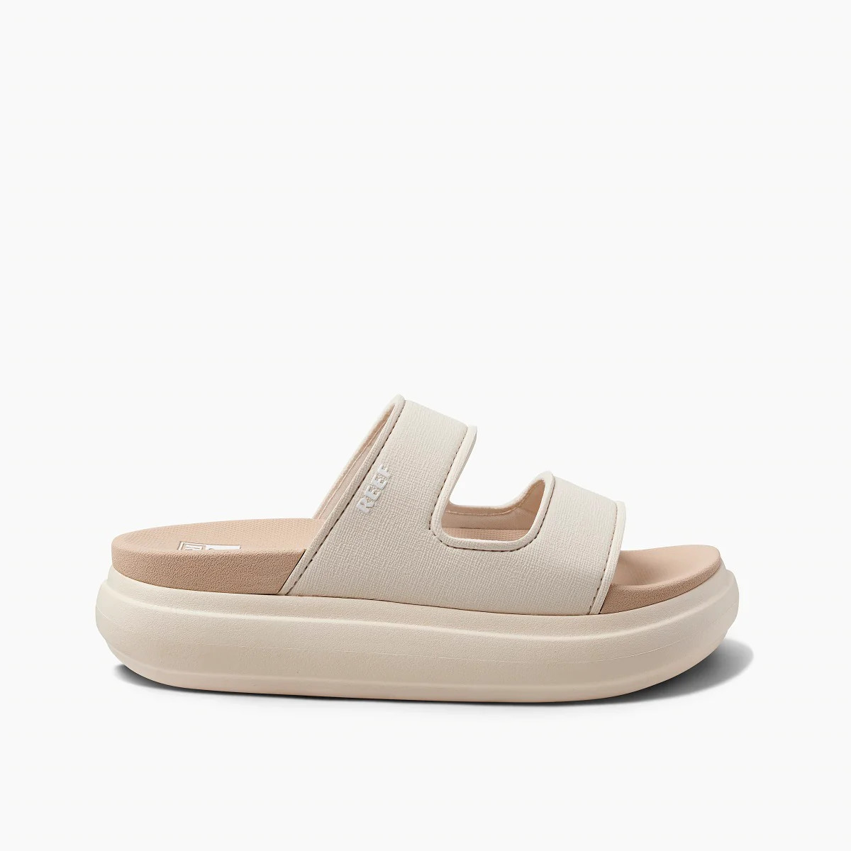 Women's Cushion Bondi 2 Strap Slide in Vintage/Oasis | REEF® | Reef