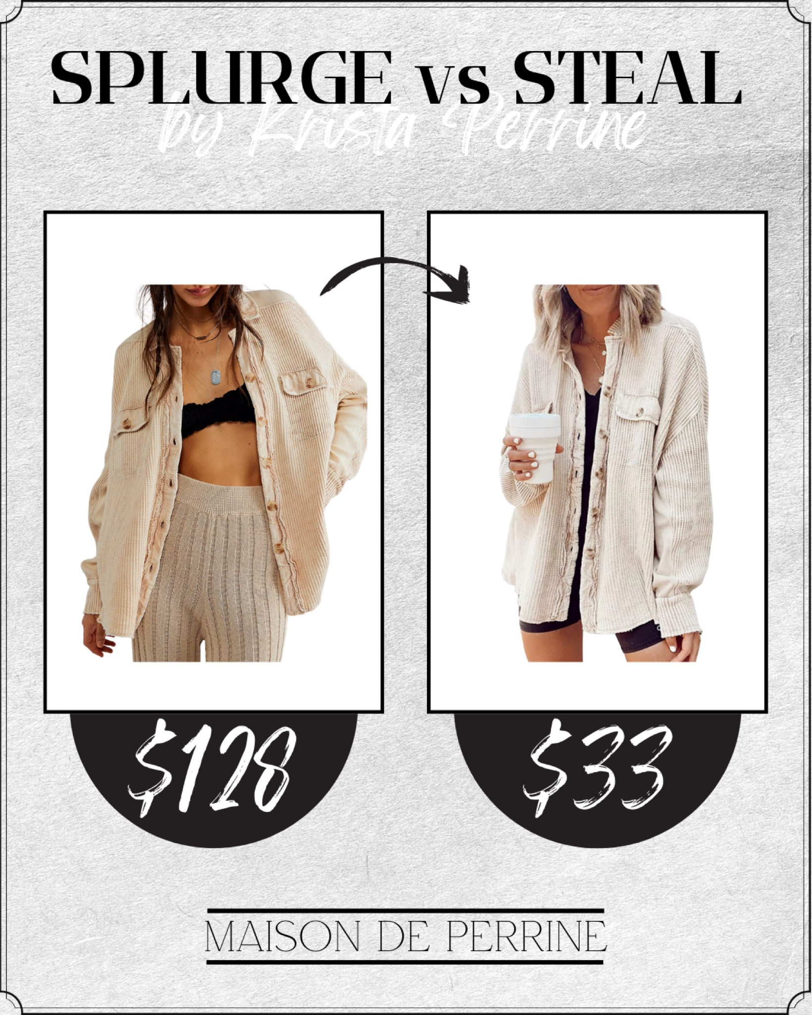 I mean, this jacket is everything! Both are so similar in looks and a must have for cooler weather. - XO, Krista

#freepeople #amazon #shacket 

#LTKSeasonal #LTKsalealert #LTKstyletip