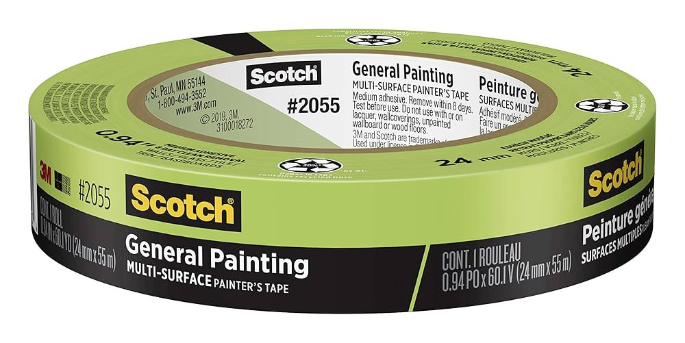 Scotch Painter's Tape, Green Masking Tape for General Painting, 24 mm - 2055 | Amazon (CA)