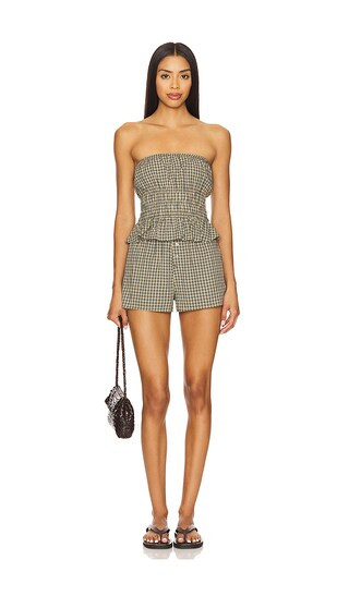 Flora Set in Moss | Revolve Clothing (Global)