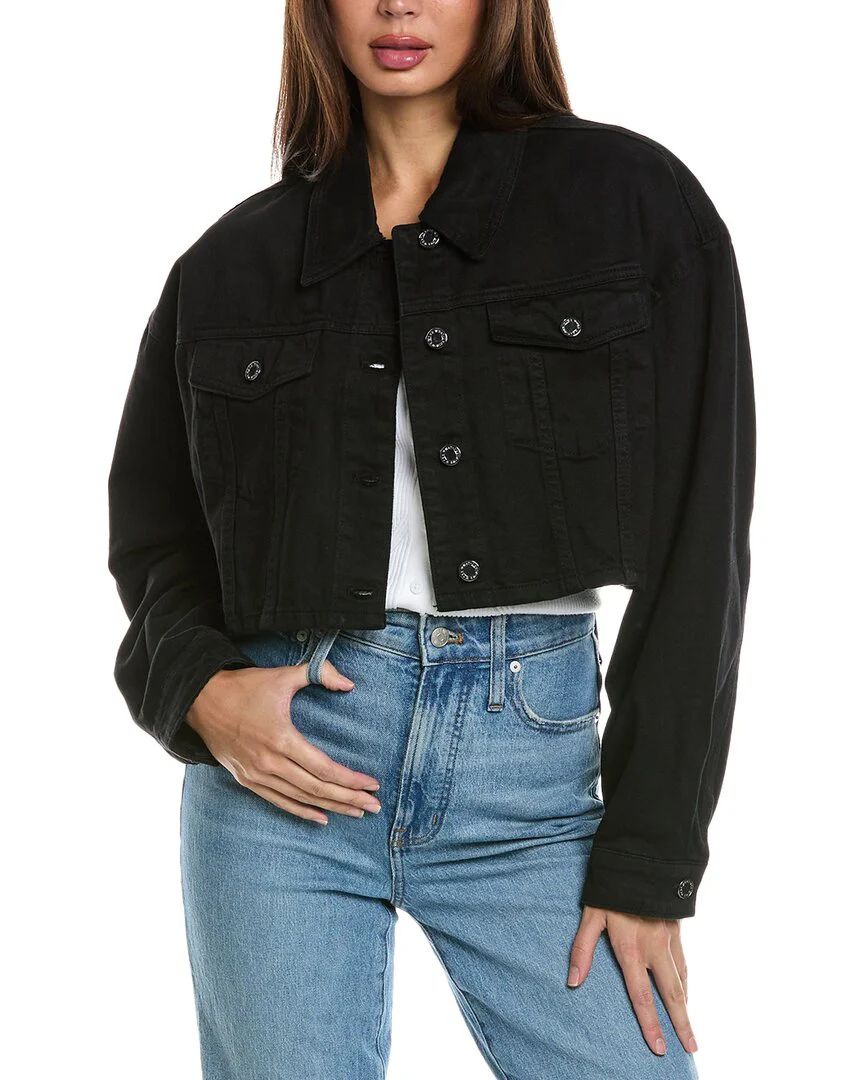 WeWoreWhat Cropped Denim Jacket | Shop Simon