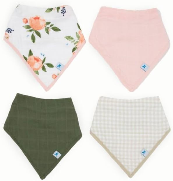 Little Unicorn Cotton Muslin with Fleece Bandana Bib | Amazon (US)