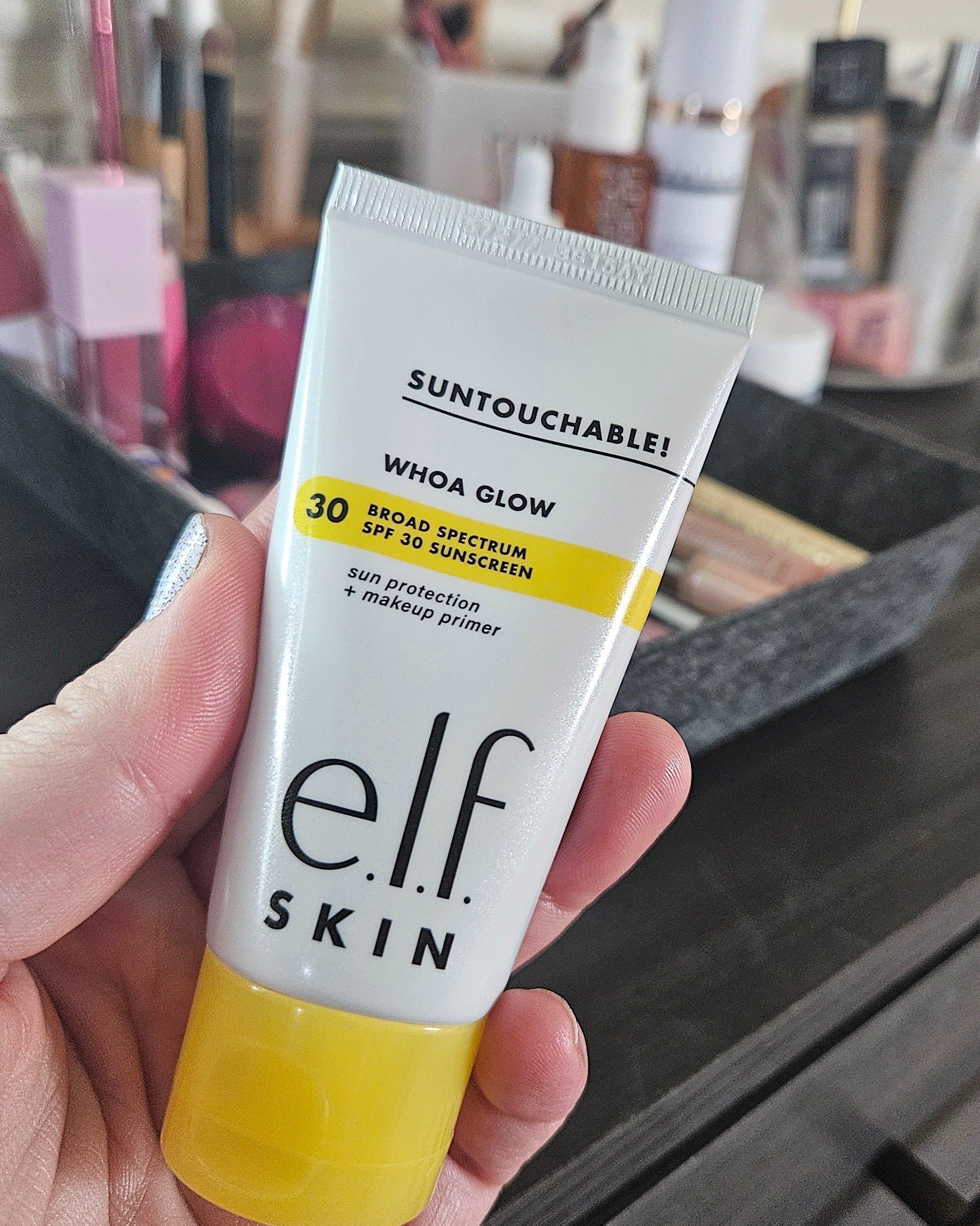 My new favorite everyday base!! It's a glow, primer and SPF 30 in one! Wear it alone for a dewy look or under foundation. 

#LTKSeasonal #LTKover40 #LTKbeauty