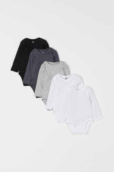 5-pack Bodysuits | H&M (US + CA)