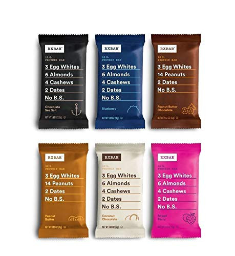 RXBAR, Best Seller Variety Pack, Protein Bar, 1.83 Ounce (Pack of 12), High Protein Snack, Gluten... | Amazon (US)