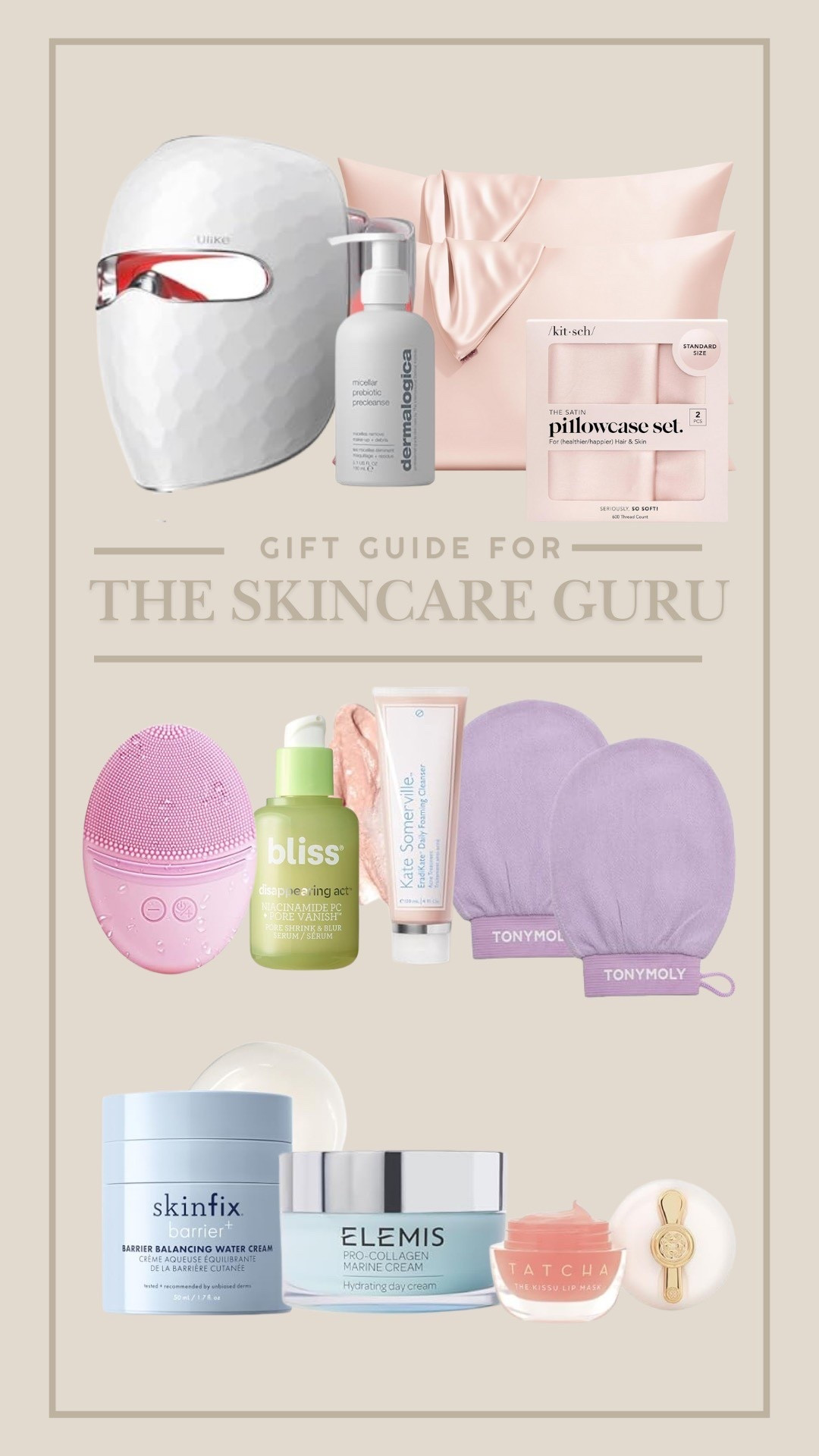 Gift Guide for the Skincare Guru

#LTKHoliday #LTKBeauty #LTKGiftGuide