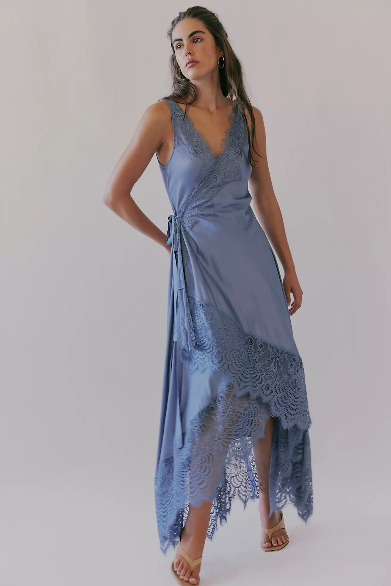 Nigel Preston Soho Wrap Midi Dress | Free People (Global - UK&FR Excluded)