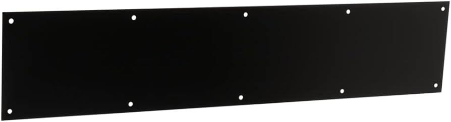 National Hardware N270-350 Kick Plate, 6" × 30", Matte Black | Amazon (US)