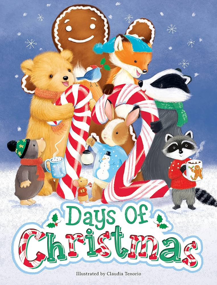 12 Days of Christmas - Children's Holiday Padded Board Book | Amazon (US)