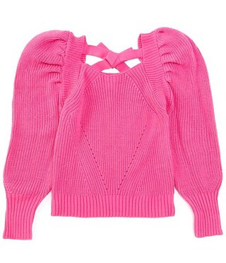 Big Girls 7-16 Puff Sleeve Sweater | Dillard's