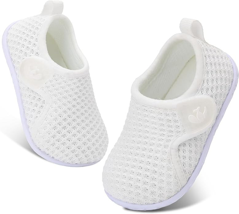 FEETCITY Baby Shoes Boys Girls First Walking Shoes Infant Sneakers Crib Shoes Breathable Lightwei... | Amazon (US)