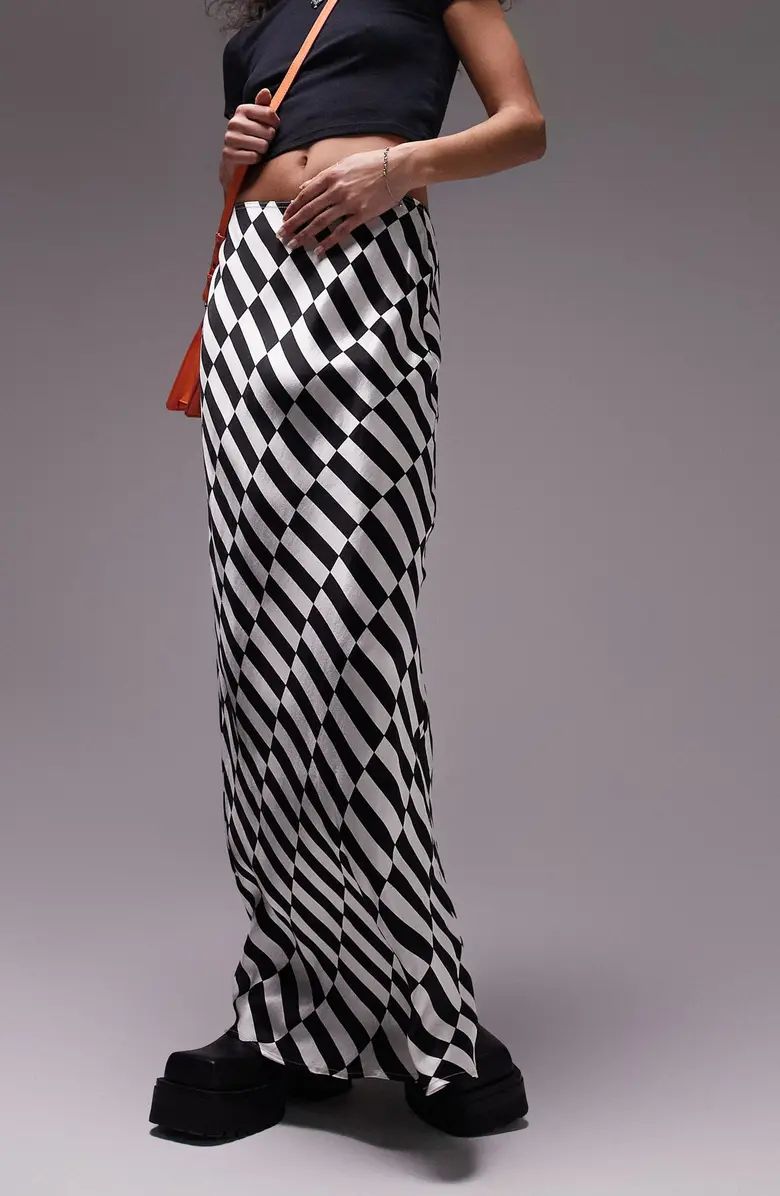 Checkerboard Maxi Skirt | Nordstrom