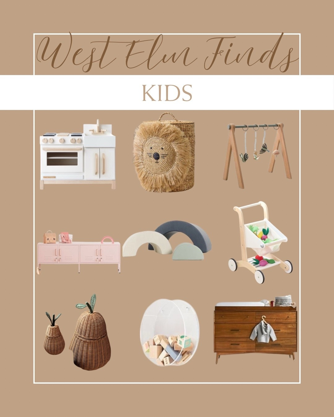 Create a playful, modern space with West Elm Kids—featuring furniture and decor designed with clean lines, quality materials, and kid-friendly durability that grows with them.

#WestElmKids #ModernKidsRoom #StylishNursery #KidsRoomDecor #NeutralKidsStyle #WestElmStyle #SustainableKidsFurniture #PlayroomGoals #GrowWithMeDesign

#LTKKids #LTKKids #LTKHome #LTKFindsUnder100