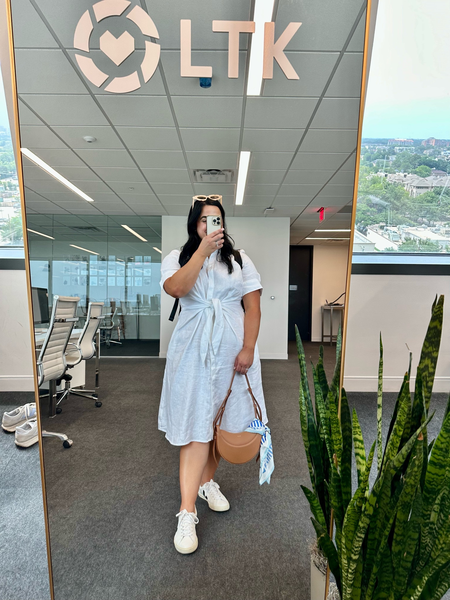 This linen dress is classic and comfortable. It was perfect for an outdoor party in the Texas summer. I love the waist tie detail, too!

#LTKU #LTKFind #LTKSeasonal