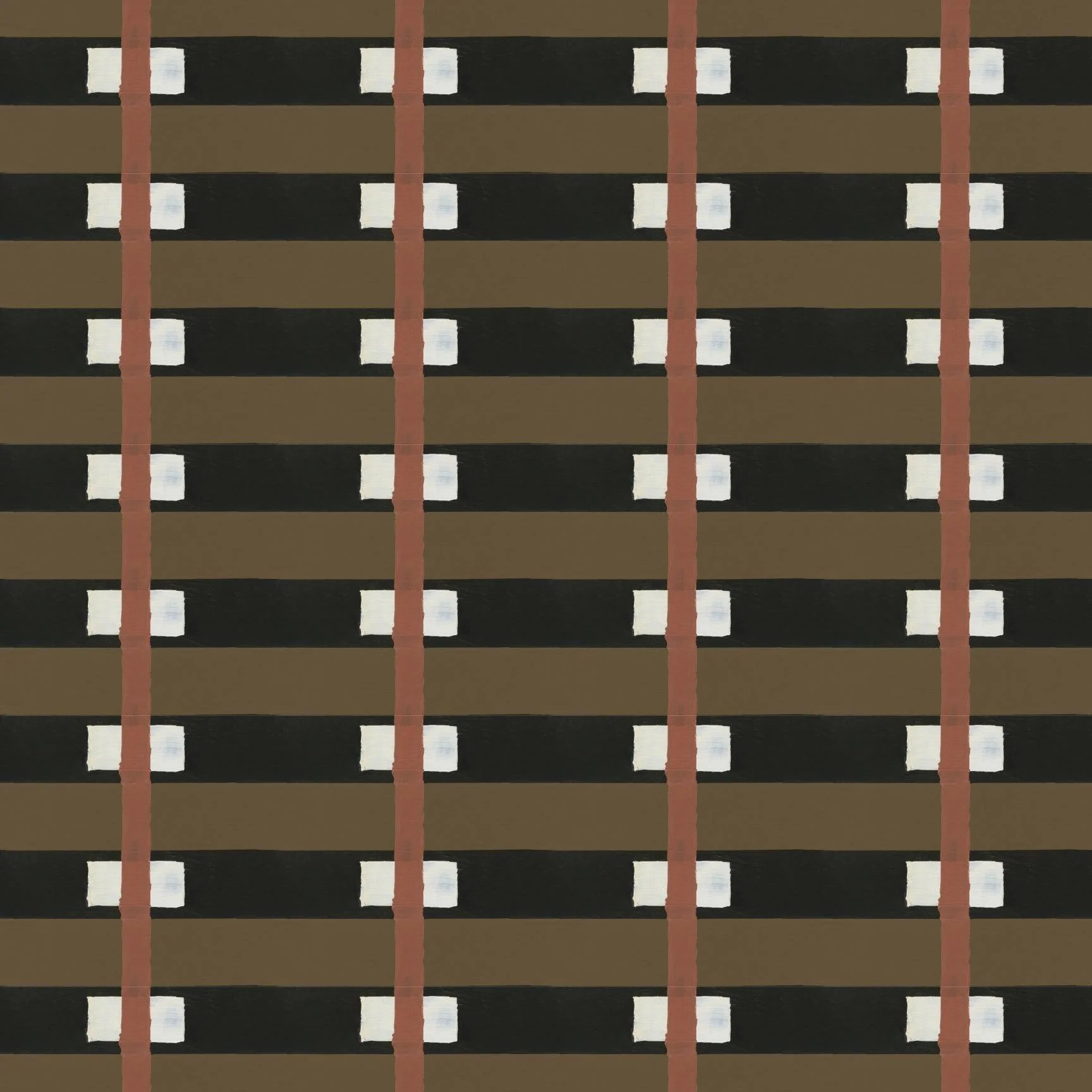 Lowcountry Sweetgrass - Black Brown Wallpaper by Blessed Little Bungal - Mitchell Black | Mitchell Black