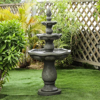 Resin Roma Fountain Luxen Home | Wayfair North America