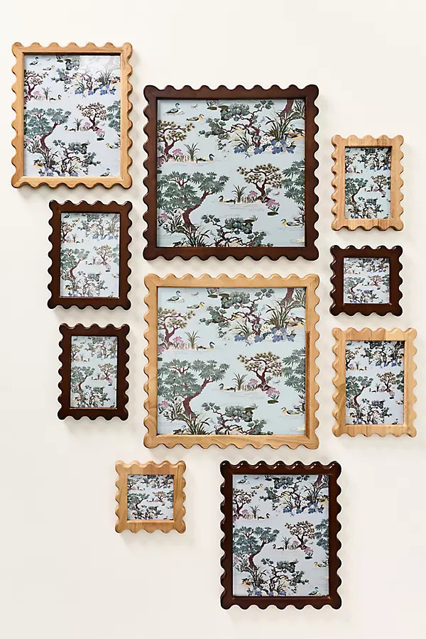 Wavy Wooden Frame | Anthropologie (US)
